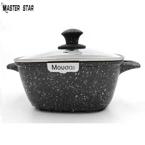 Master Star Cast Aluminum Pots and Pans 17PCS Set Non-Stick Deep Fryer antiaderentes Frying Pans Cooking Cookware Gas Cooker