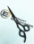 Import Matte Black professional high quality barber scissor/Hair scissor with custom brand name from China