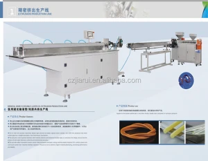Medical infusion tube extruder machine(ISO9001:2000,CE,new design)