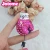 Import medical rhinestone Breast Cancer Awareness Boxing pink ribbon retractable badge holder reel from China