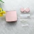 Import MeeTee High Quality Pink Silver Gold Shiny Mirror Box Surface Contact Lenses Accessories Lens Case with Tweezers H-J198 from China
