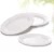 Import Melamine Plates Sets Dinnerware White Oval Plate Break-resistant Plastic Dinner Plate Set from China