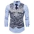 Import men spliching suit casual printed vest waistcoat from China