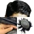 Import mens curly hair system human replacement hair pieces vloop mens toupee in lace with black hair from China