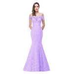 Mermaid Lace Beading Evening Dress High Collar Puff Sleeve Sheer Evening Gown Women Long Luxury Flower Prom Dresses 2019