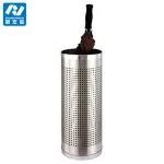 metal umbrella holder/wheeled umbrella storage stand