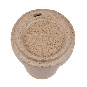 Mikenda New Material Coffee Husk  Natura Cup Cheap  bamboo fiber coffee Travel mug