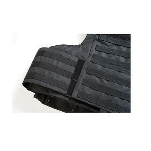 Military tactical black aramid fiber fashion bulletproof vest