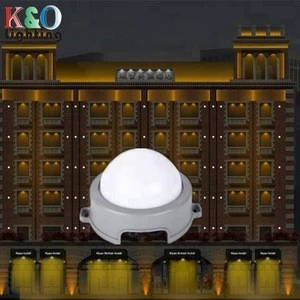 millky white cover led pixel point light source for outdoor wall lighting