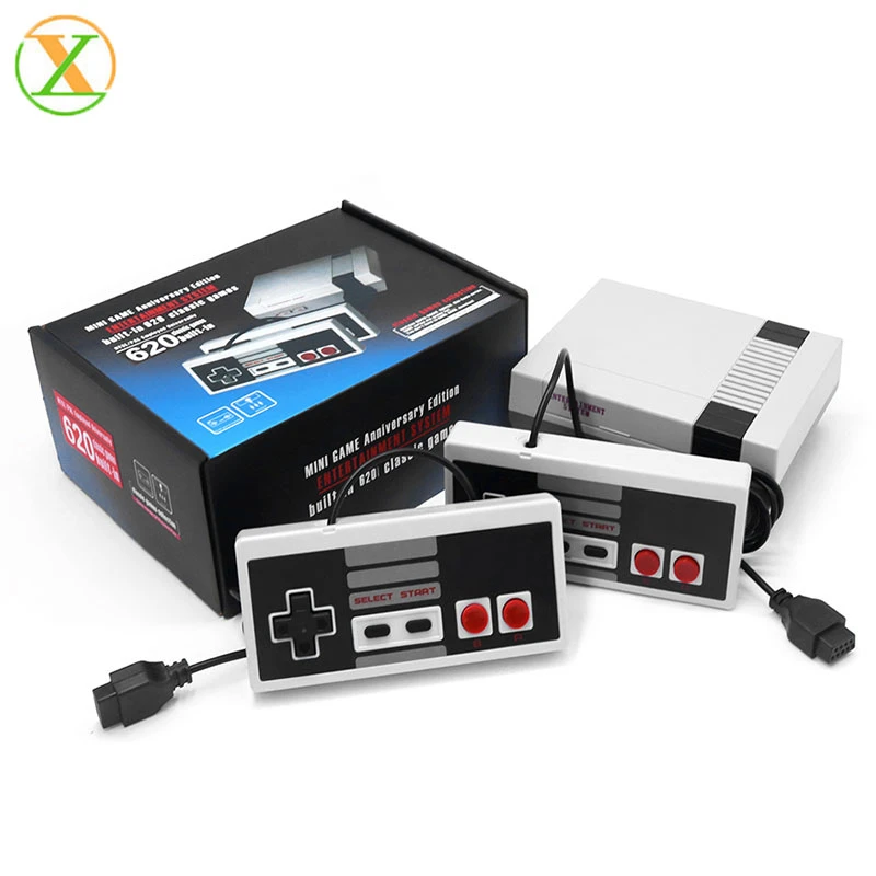 Mini Console built-in 620 Games Retro Handheld Game Player Family TV Video Game Console