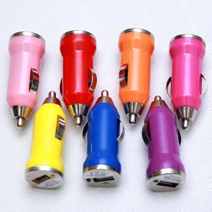 Mini USB Car Charger Adapter for Iphone, Ipod, Mp3 Players, Digital Cameras, Pdas, Mobile Phones