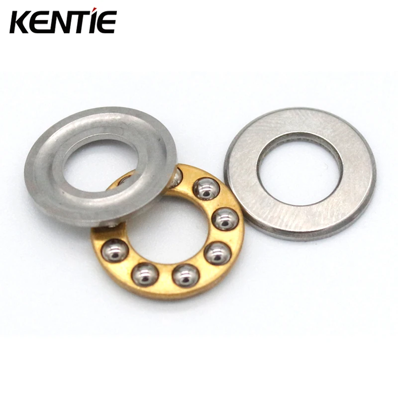 Miniature single thrust ball bearing king pin thrust bearing 51103 with Chrome steel 17x30x9