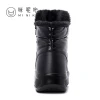 Minika Factory Price Winter Women Skid Resistance Snow Boots Warm Pu Rubber High Casual Boots