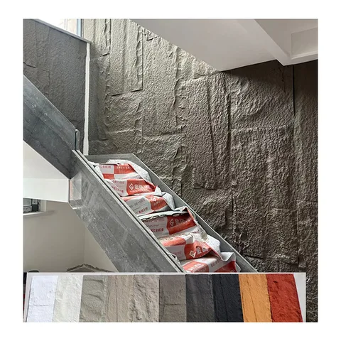 Buy Modern 3d Decoration Pu Artificial Stone Wall Panel Lightweight ...
