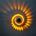 Modern 3W led wall light aluminum wall lamp AC85-265V indoor decoration for Corridor Porch/Bedroom/background