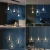 Import Modern Art Unique Indoor Iron Office Hanging Light Led Chandelier Lamp from China