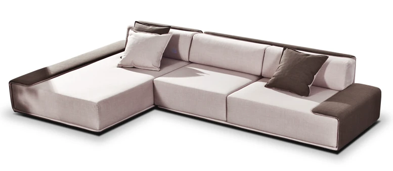 Modern Cheap I Shape Sofa Set Home Furniture For Living Room