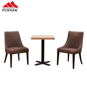 Modern commerical uesd hotel square restaurant melamine dining table for indoor