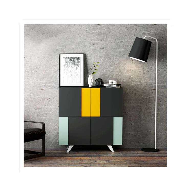 Modern Design Living Room Furniture Set Side Table Wall Tables Wooden MDF Storage Cabinet Kitchen Cabinets