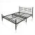 Import Modern design Metal Frame bed iron Dormitory Single Bed children metal bed from China