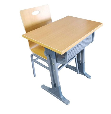 Modern high quality wood metal Student Single Comfortable Study school classroom Desk And Chair Furniture