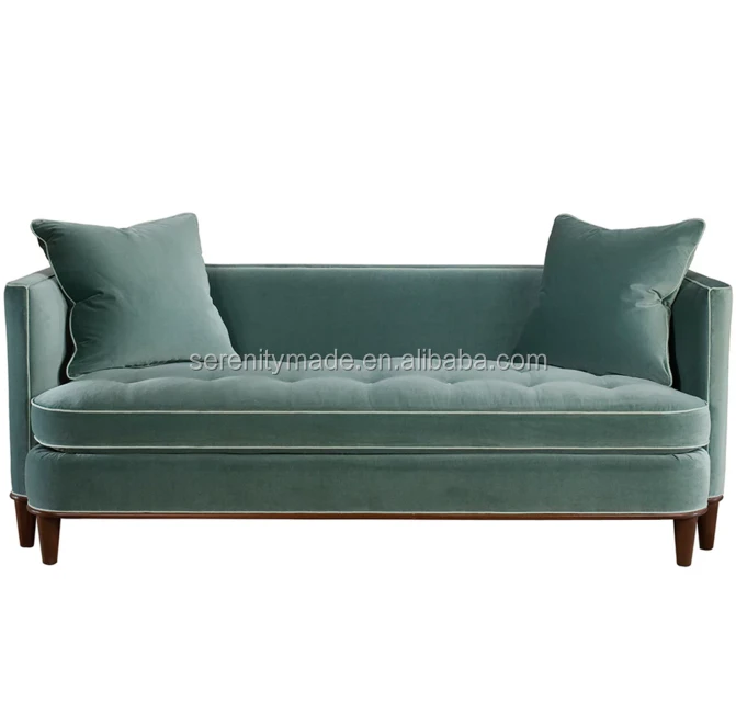 Modern Living Room Furniture velvet chesterfield button sofa luxury