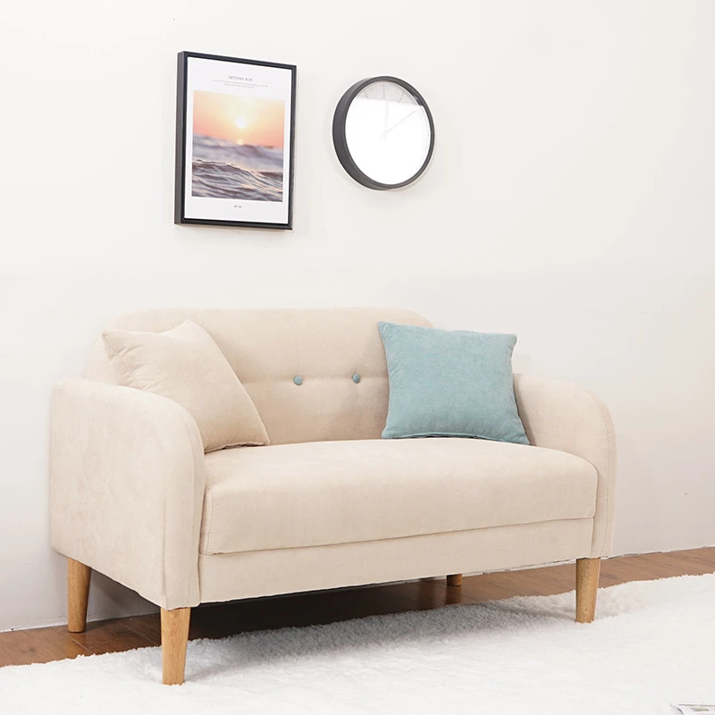 Modern new design nordic fabrics sofa mini lapartment living room sofas