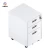 Import Modern simplicity small mobile office equipment 3 drawer steel filing cabinet furniture from China