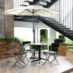 Modern Style Portable Aluminum Folding Chair Plastic Beach Chair Outdoor Furniture