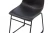 Import Modern Upholstered PU Leather Industrial  Kitchen Dining Chair with steel base from China