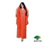 Modest Middle Eastern Muslim ethnic clothing fashion hot diamond robe headscarf Saudi party dress