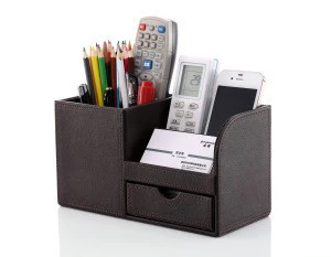 Multifunctional Office Stationery Storage Box Pen Holder Organizer