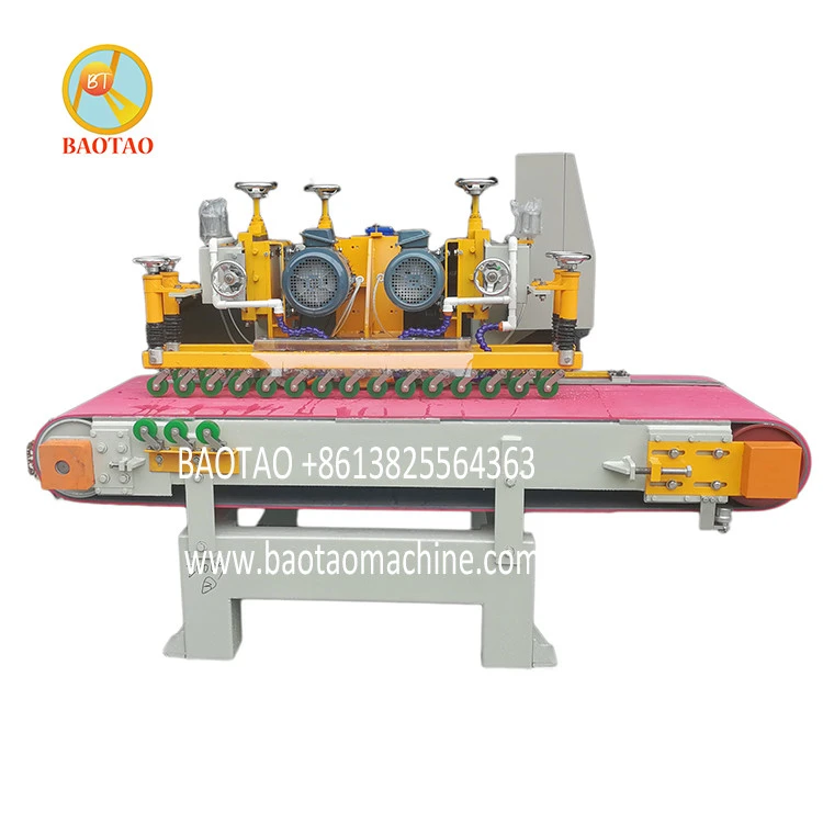 Multifunctional pavement automatic making two spindle cutting machine ceramic tile for wholesales