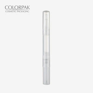 nail care cosmetic empty cuticle oil pen with anti -leak brush tip