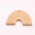 Import Natural Beech Cute Shape Pendant Teething Wooden Baby Teether from China