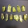 Natural citrine quartz crystal point yellow healing crystal stone crystal crafts for fengshui decoration