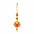 Import New Arrival Beautiful  Indian Jewelry  Gold Color Imitation Pearl  Stone Maang Tikka from India