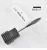 Import New Arrival Manicure Black Tungsten Carbide Nail Drill Bit 3 / 32 &quot; Foot Cuticle Clean Burr Bits from China