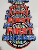 NEW Arrival  &quot;First Responder  The Real MVP Essential Patch Colorful Iron-on Embroidered Applique, Size 2.75&quot;