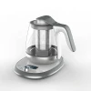 New arrival~intelligent glass health pot with tea infuser and glass stew pot make your everyday more easy