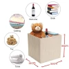 New Cube Folding Storage Box Clothes Storage Bins For Toys Organizers Baskets for Nursery Office Closet Shelf Container