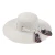 Import New customizable female high-end paper straw hat daily use pattern bowknot sun hat from China