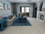 New decorative  floor waterproof WPC vinyl plastic floor 8mm