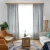 Import New design different types soft luxury linen breathable blackout curtain fabric from China