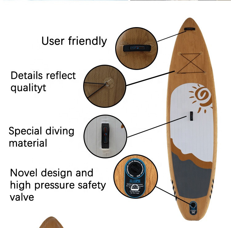 Buy New Design Professional Paddle Surf Board Inflatable Surfboard Long ...