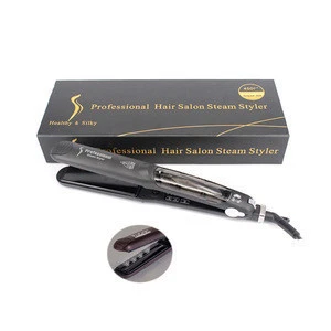 New Design Professional steam styler hair straightener flat iron