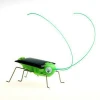 New Educating solar Panel powered toy grasshopper plastic electronic toy
