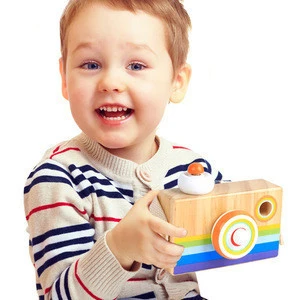 New Educational Toys Wood Toys Camera Kaleidoscope For Children
