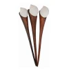 New fashion accessories natural wooden hair stick with shell hair accessories