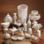 Import New home art decoration  handmade ceramic handbag design desktop decoration vase from China